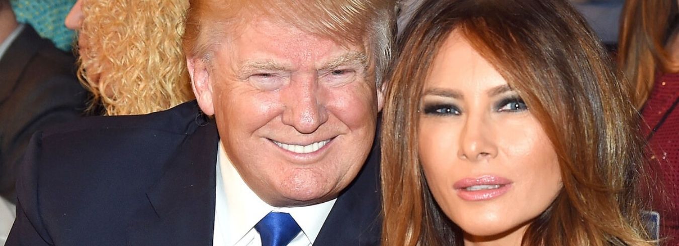Donald Trump poprosił żonę, aby się uśmiechnęła. Reakcja Melanii niepokoi